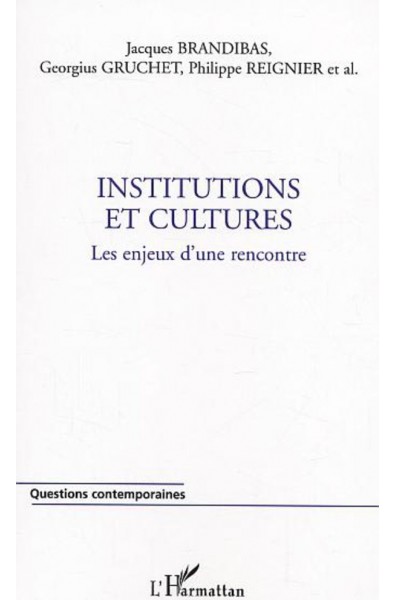 Institutions et cultures