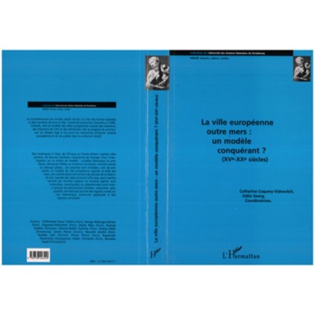 La ville européenne outre-mers : un modèle conquérant ? (XV-XXè s.) Recto