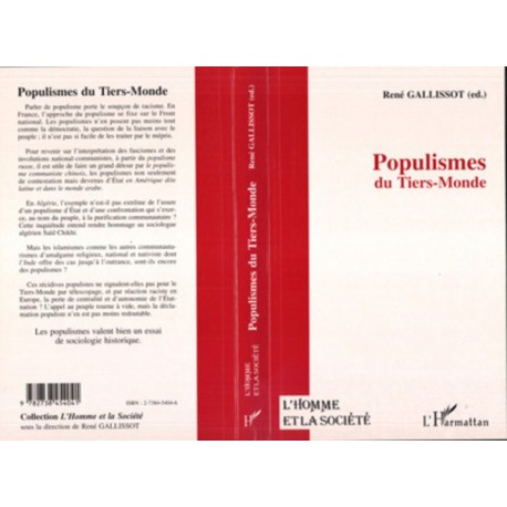 POPULISMES DU TIERS-MONDE Recto