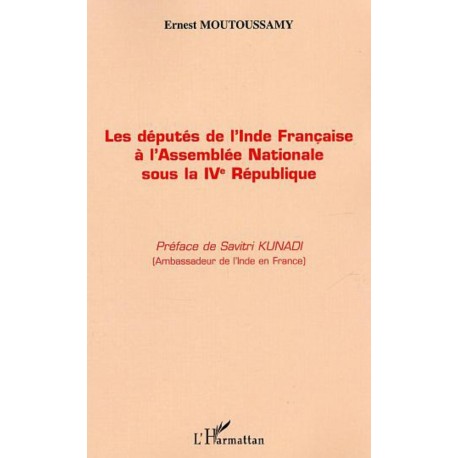 Députés de l'Inde Française à l'Assemblée Nationale sous la IVème République Recto