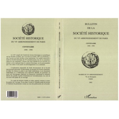 Bulletin de la société historique du VIe arrondissement de Paris Recto