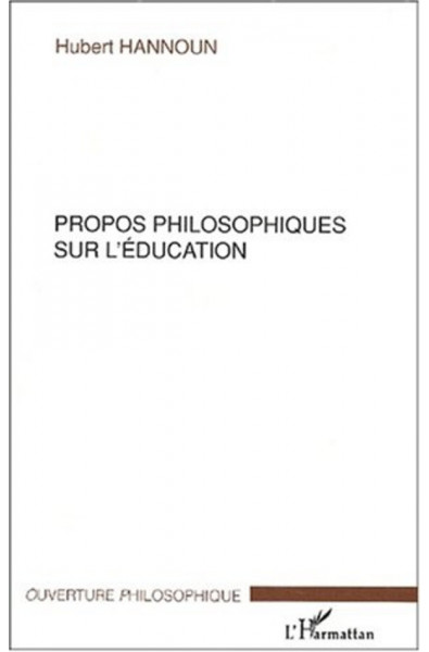 PROPOS PHILOSOPHIQUES SUR L'ÉDUCATION