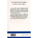 Le temps sans la science Verso 