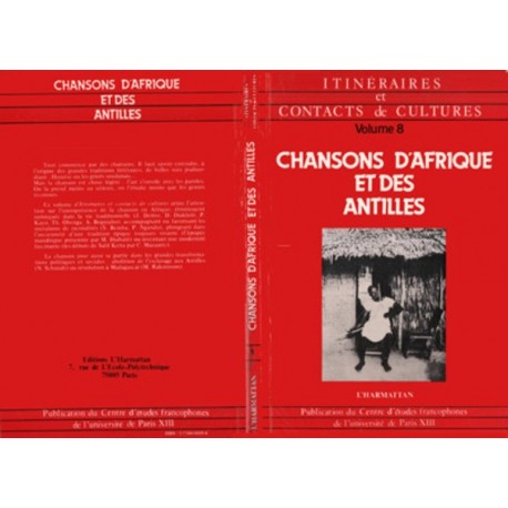 Chansons d'Afrique et des Antilles Recto