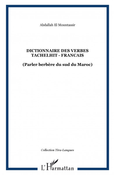 DICTIONNAIRE DES VERBES TACHELHIT - FRANCAIS