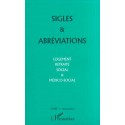SIGLES et ABRÉVIATIONS Recto 