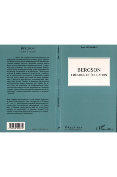 Bergson création et éducation