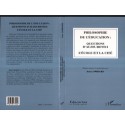 Philosophie de l'éducation : questions d'aujourd'hui Recto 