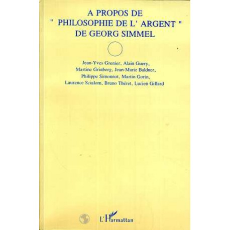 A propos de "philosophie de l'argent" de Georg Simmel Recto