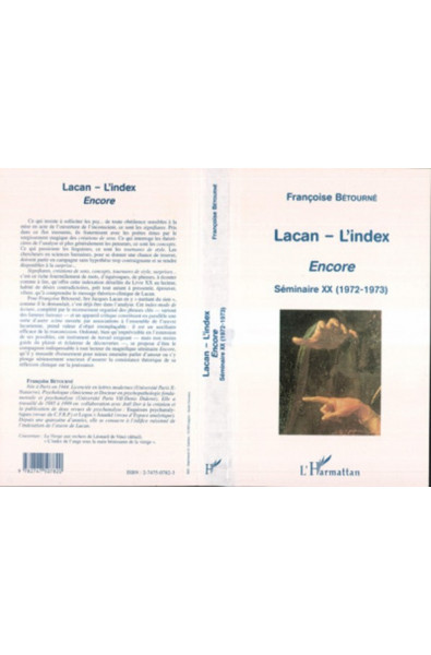 LACAN-L'INDEX : Encore - Séminaire XX (1972-1973)