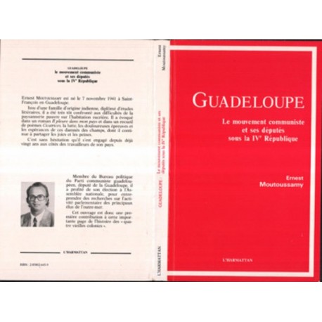 Guadeloupe - Le mouvement communiste et ses députés sous la IVe république Recto