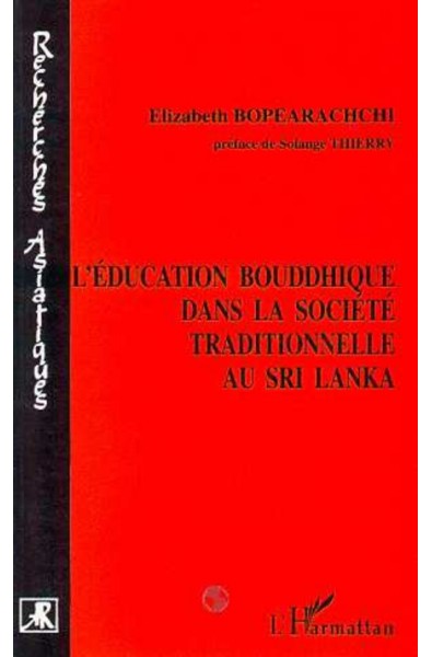 L'éducation bouddhique dans la société traditionnelle au Sri Lanka