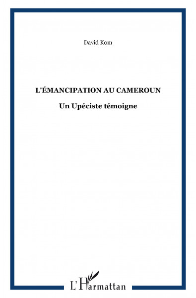 L'ÉMANCIPATION AU CAMEROUN