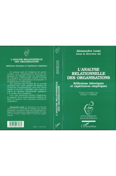 L'ANALYSE RELATIONNELLE DES ORGANISATIONS