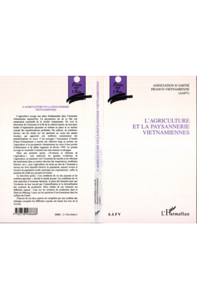 AGRICULTURE ET LA PAYSANNERIE VIETNAMIENNES