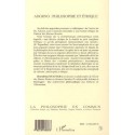 ADORNO : PHILOSOPHIE ET ÉTHIQUE Verso 