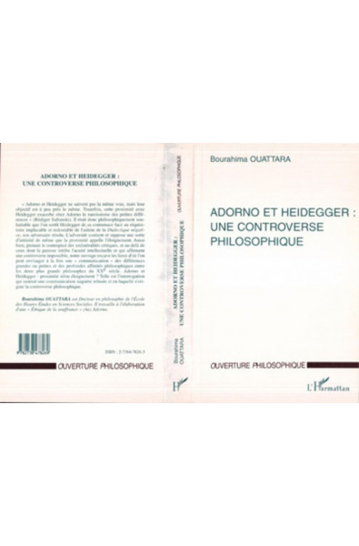 ADORNO ET HEIDEGGER : UNE CONTROVERSE PHILOSOPHIQUE