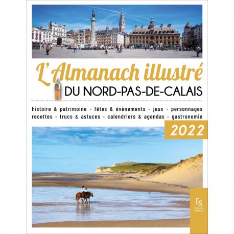L'almanach illustré du Nord - Pas-de-Calais 2022 Recto