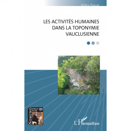 Les activités humaines dans la toponymie vauclusienne Recto