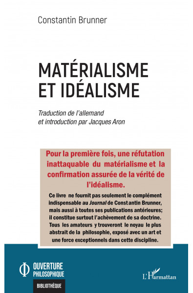 Matérialisme et idéalisme