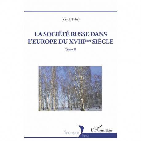 La société russe dans l'Europe du XVIIIeme siècle - Tome 2 Recto