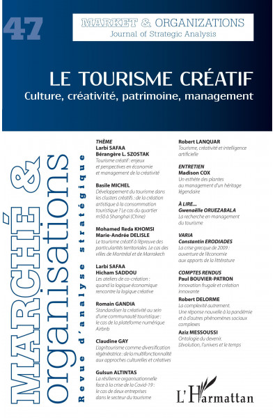 Le tourisme créatif