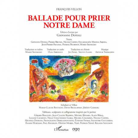 François Villon ballade pour prier Notre Dame Recto