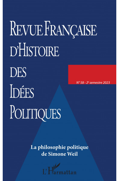 La philosophie politique de Simone Weil