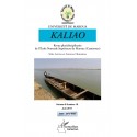 Kaliao Revue pluridisciplinaire de l'Ecole Normale Supérieure de Maroua (Cameroun) Recto 