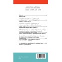 Autour du politique Verso 