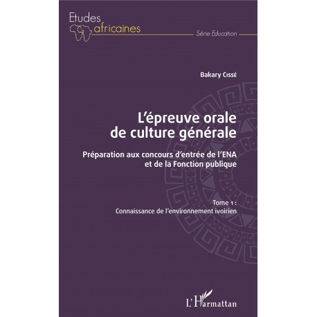 L'épreuve orale de culture générale Tome 1 Recto