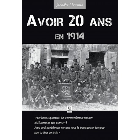 Avoir 20 ans en 1914 Recto