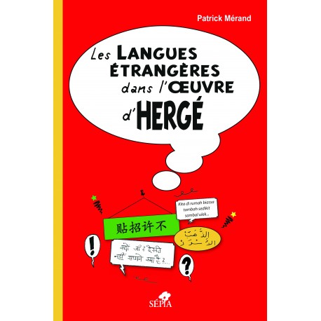 Les langues étrangères dans l'œuvres d'Hergé Recto