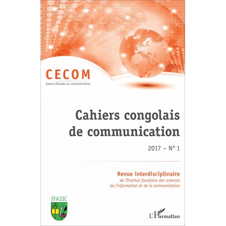 Cahiers congolais de communication 2017 N° 1 Recto