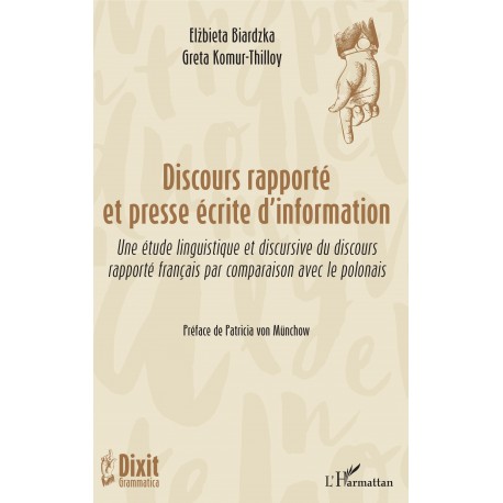 Discours rapporté et presse écrite d'information Recto