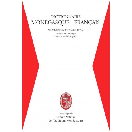 Dictionnaire Monégasque-Français Recto