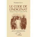 Le code de l'indigénat Recto 