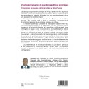 L'institutionnalisation du pluralisme politique en Afrique Verso 