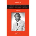 Ecrits circonstanciels de militantisme politique Recto 