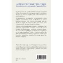 Administration et politique Verso 
