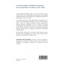 La terminologie scientifique française et sa traduction en arabe au XIXe siècle Verso 