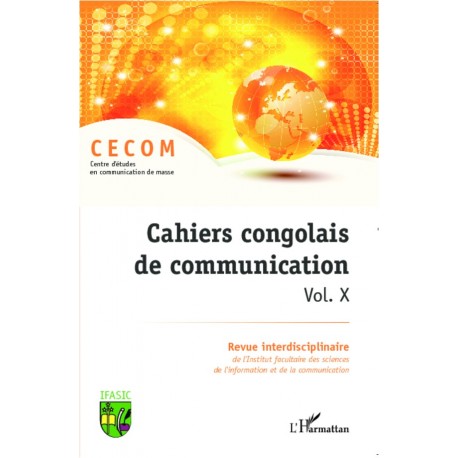 Cahiers congolais de communication (Vol. X) Recto