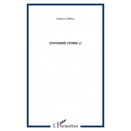 Enfermé (Tome 1) Recto