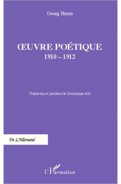 Oeuvre poétique 1910-1912