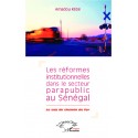 Réformes institutionnelles dans le secteur parapublic au Sénégal Recto 