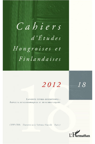 Langues finno-ougriennes : aspects synchroniques et diachroniques