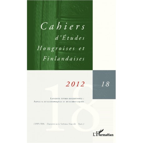 Langues finno-ougriennes : aspects synchroniques et diachroniques Recto