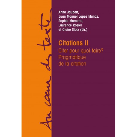 Citations II Recto