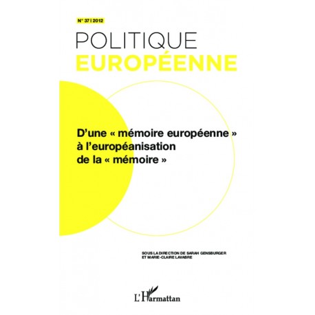 D'une "mémoire européenne" à l'européanisation de la "mémoire" Recto