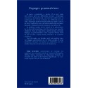 Voyages Grammairiens Verso 